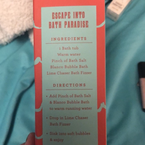 Laugh life‘s a beach, bath, gift set - Picture 3 of 3